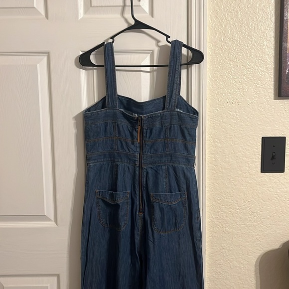 Anthropologie denim jumpsuit - Picture 10 of 13